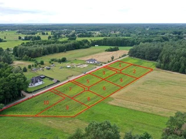 Działka 1 540 m², Ptaki