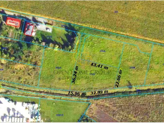 Działka 1 550 m², Domasław