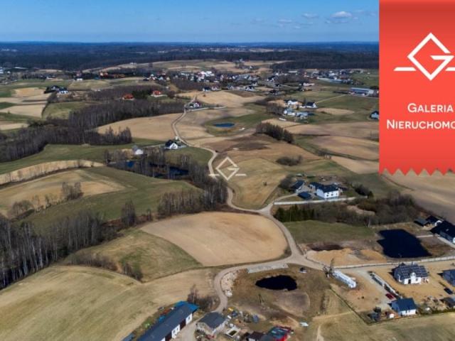Działka 1 568 m², Szklana