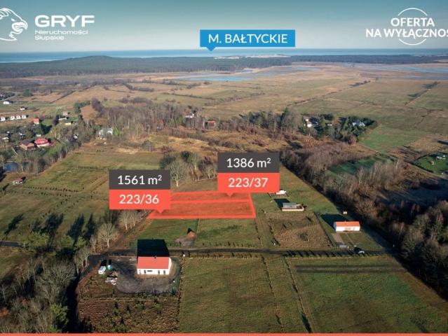 Działka 1 561 m², Smołdziński Las