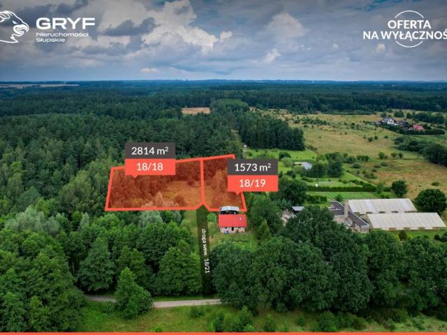 Działka 1 573 m², Niewierowo