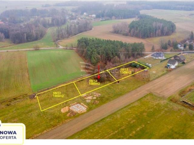 Działka 1 585 m², Rumejki