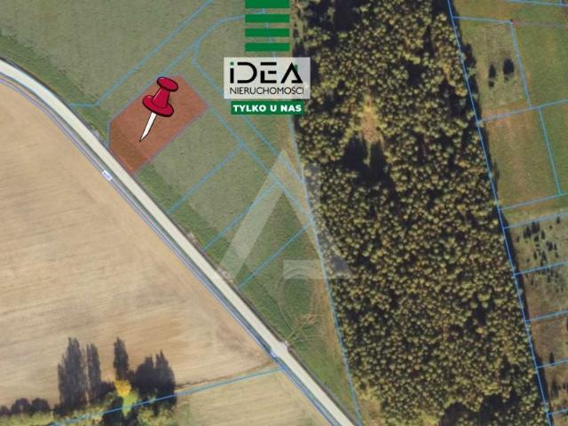 Działka 1 591 m², Gliszcz