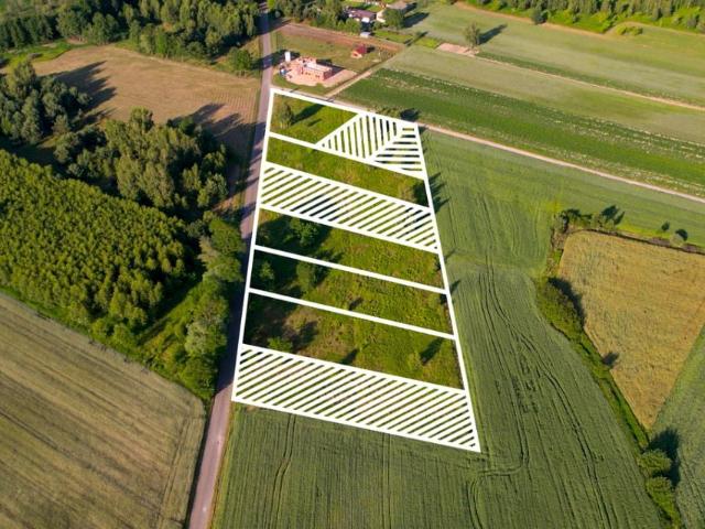 Działka 1 591 m², Nowe Paski