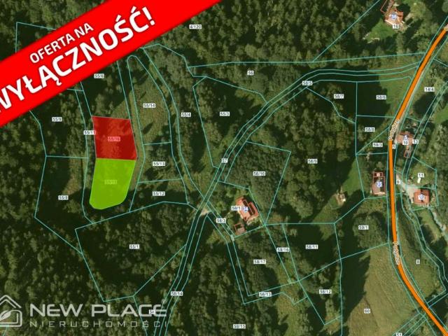 Działka 1 593 m², Duszniki Zdrój
