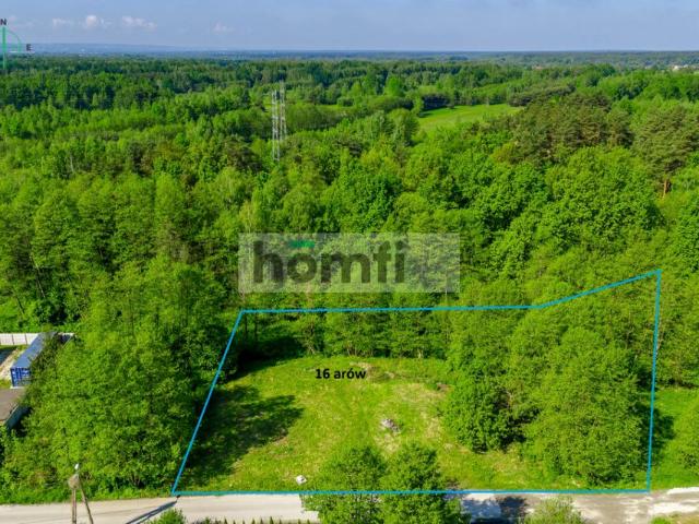 Działka 1 600 m², Zabajka
