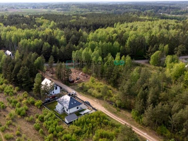 Działka 1 601 m², Zalesiany