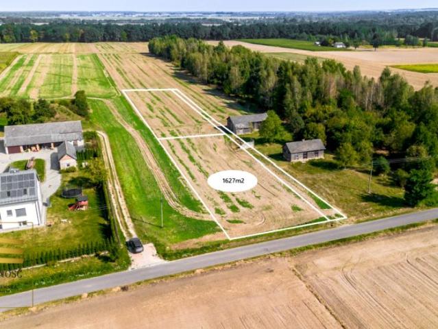 Działka 1 627 m², Kolonia Kiełczewice Dolne