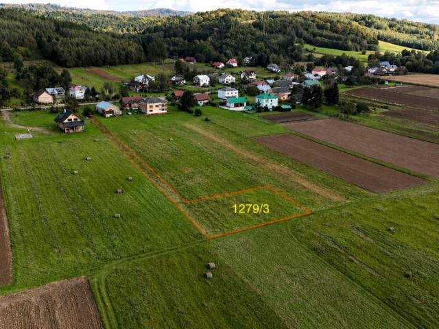 Działka 1 636 m², Łęki Strzyżowskie