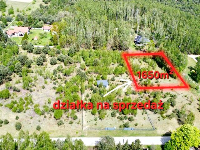 Działka 1 650 m², Okrąglik