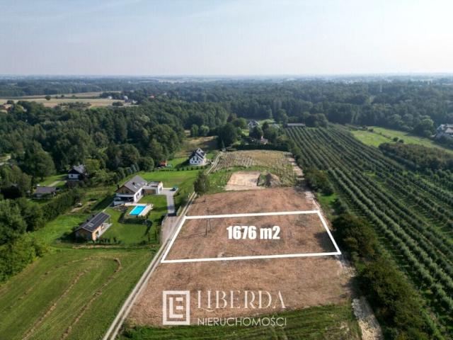 Działka 1 676 m², Motycz