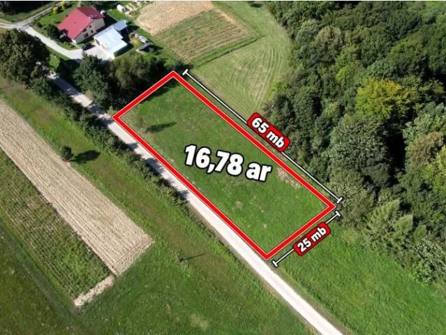 Działka 1 678 m², Bierówka