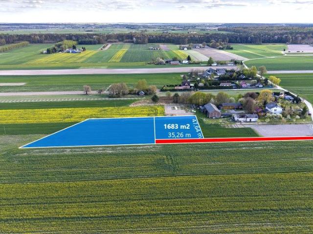 Działka 1 683 m², Osmolice Kolonia