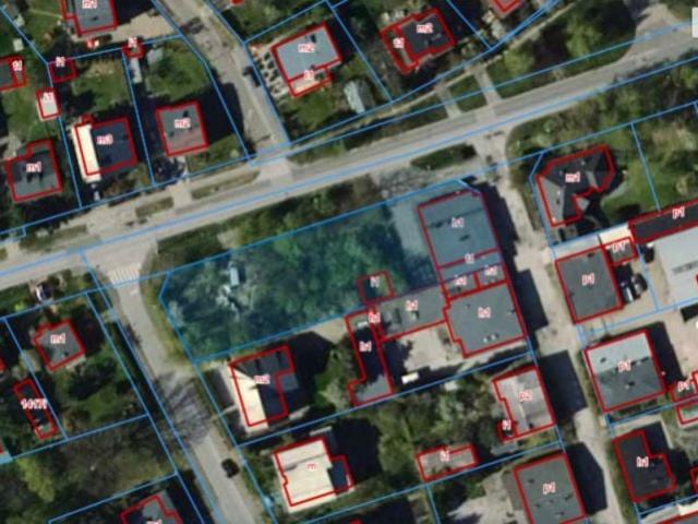 Działka 1 696 m², Łódź