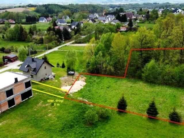 Działka 1 725 m², Zawada
