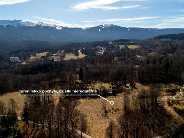 Działka 1 728 m², Szklarska Poręba