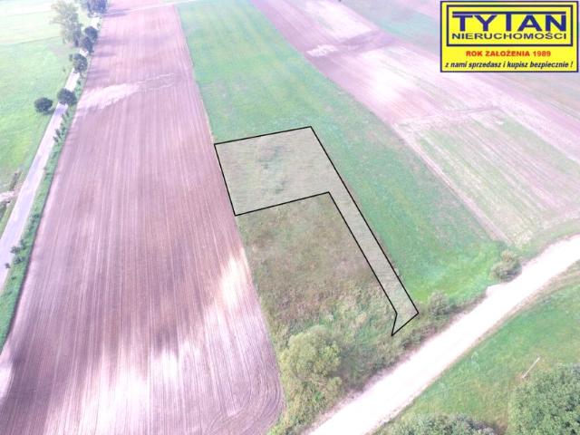 Działka 1 720 m², Pniewo