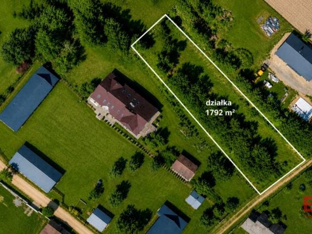 Działka 1 792 m², Pieńki