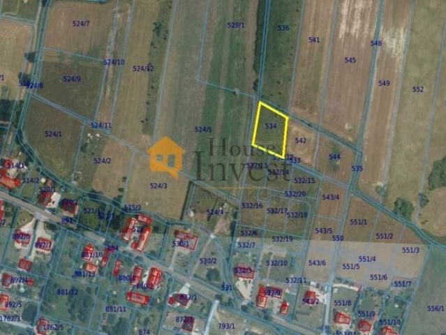 Działka 1 800 m², Grzymalin
