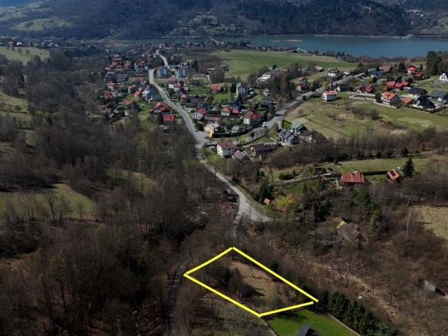 Działka 1 800 m², Międzybrodzie Żywieckie