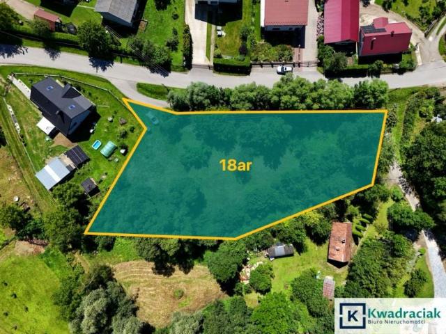 Działka 1 800 m², Warzyce