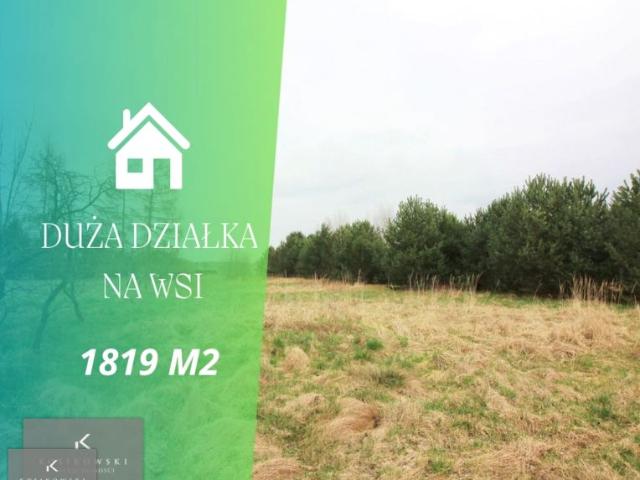 Działka 1 819 m², Nowy Świat