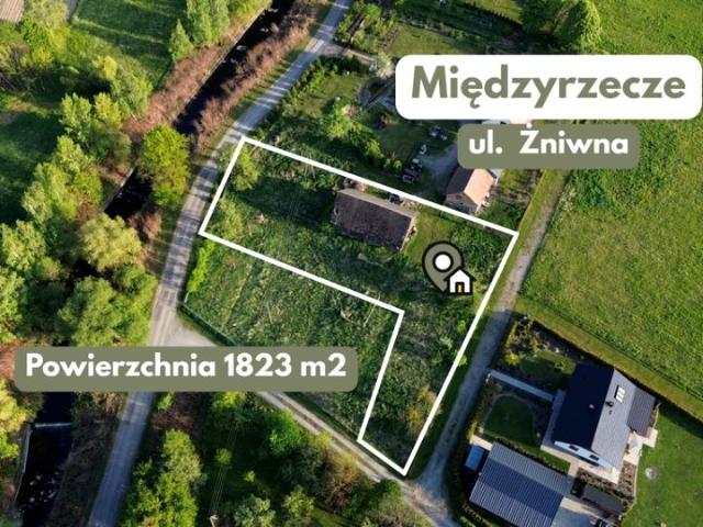 Działka 1 823 m², Międzyrzecze Dolne