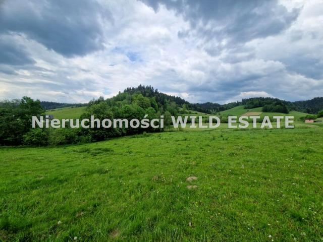 Działka 1 845 m², Zawóz