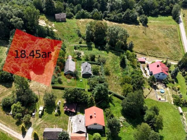Działka 1 845 m², Zabratówka