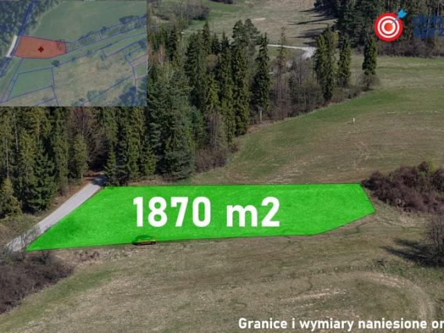 Działka 1 870 m², Knurów