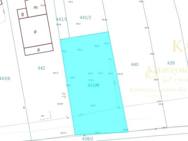 Działka 1 890 m², Krzeszowice