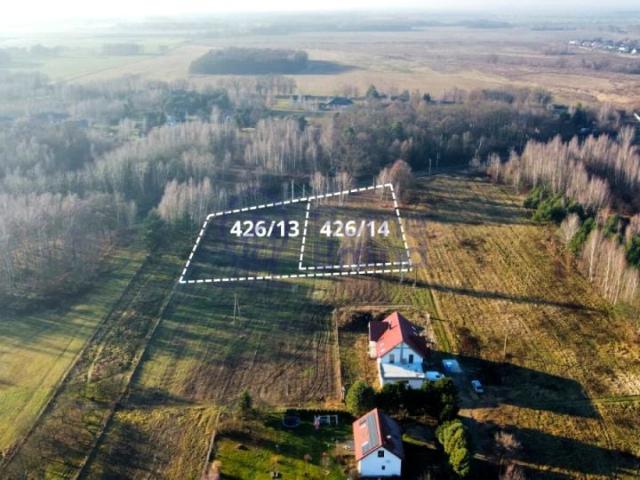 Działka 1 969 m², Pęgów