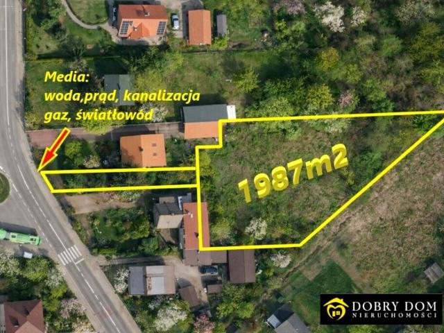 Działka 1 987 m², Białystok