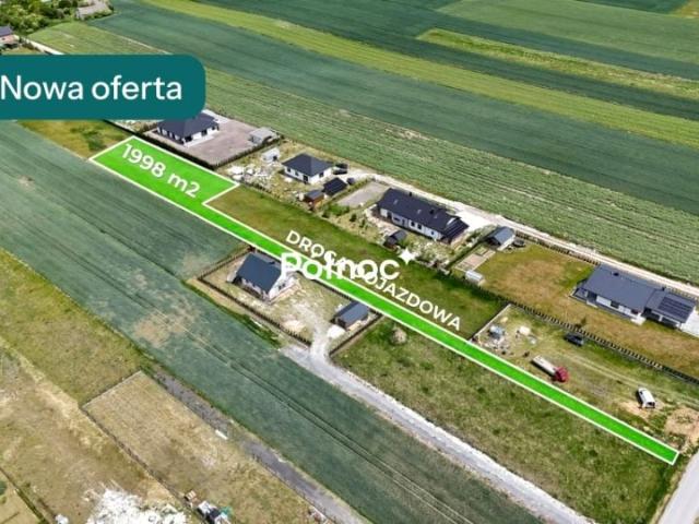 Działka 1 998 m², Pniówek