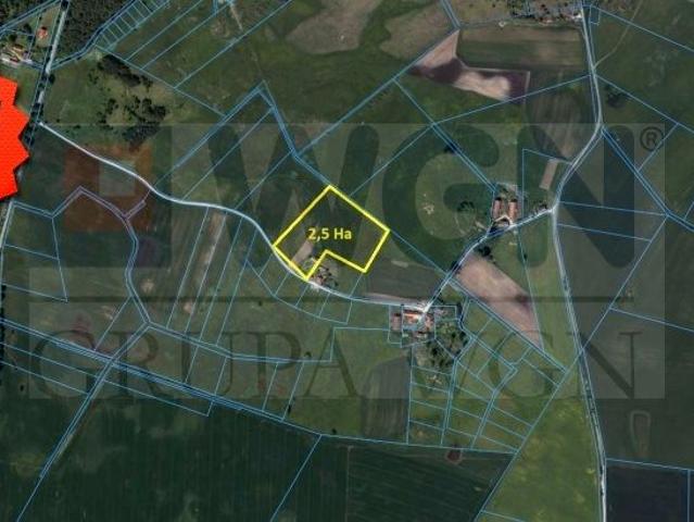 Działka 24 997 m², Olszewo