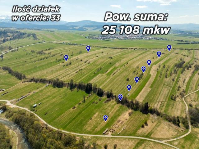 Działka 25 108 m², Chochołów
