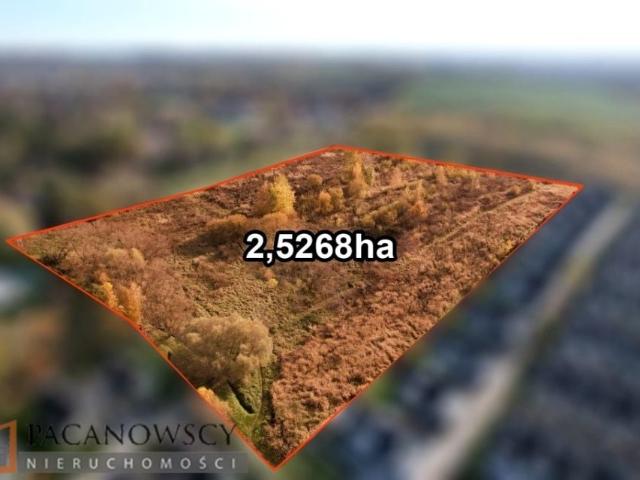 Działka 25 268 m², Zielonki