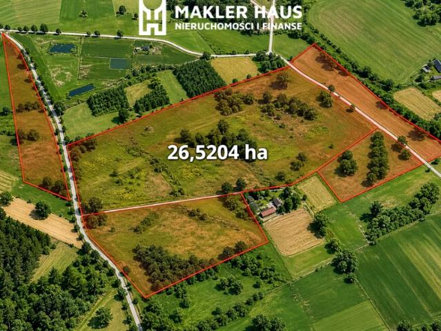 Działka 265 204 m², Żytkiejmy