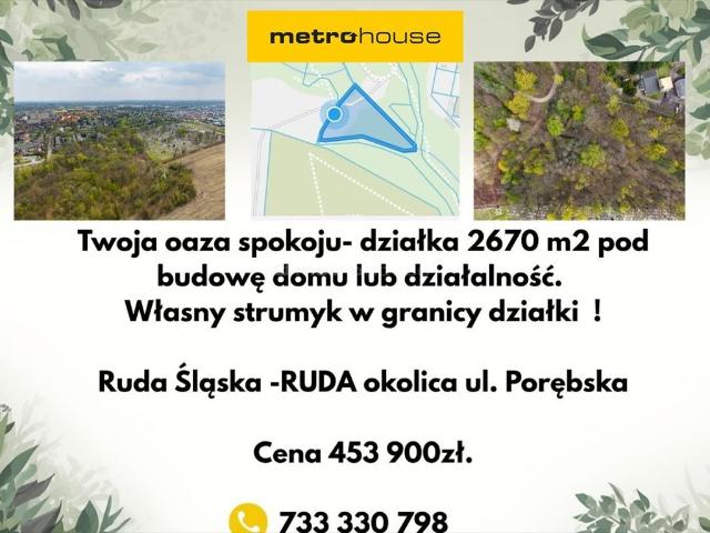 Działka 2670 m² pod inwestycję mieszkaniową i usługową