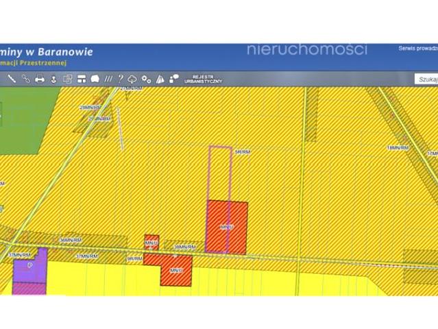 Działka 26 300 m², Baranów
