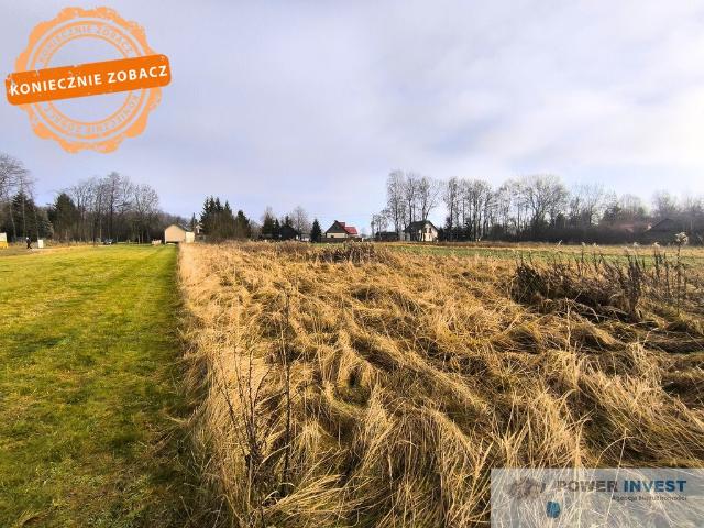 Działka 27 arów z częścią budowlaną i rolną w Wielkich Drogach