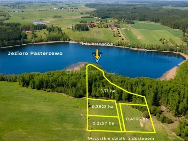Działka 27 074 m², Widryny