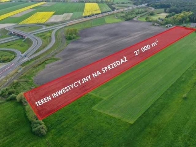 Działka 27 000 m², Domanin
