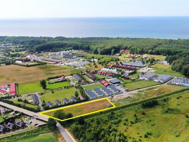 Działka 2928 m² blisko morza, media, ogrodzona