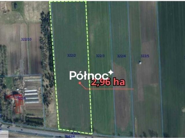 Działka 29 600 m², Ulesie