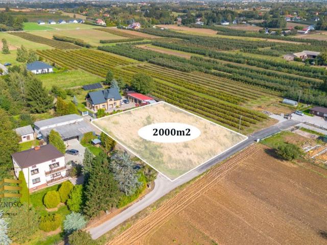 Działka 2000 m² z warunkami zabudowy w Motyczu