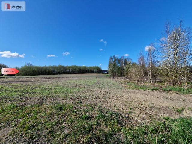 Działka 2043 m² blisko jeziora z warunkami zabudowy