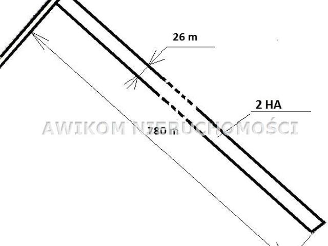 Działka 20 000 m², Lindów