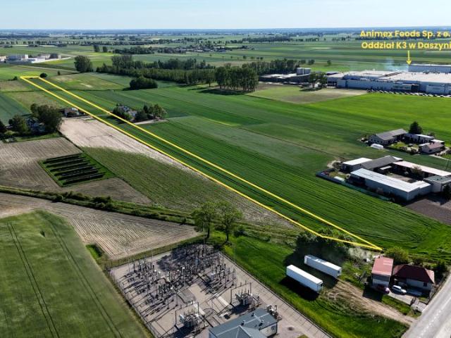 Działka 20 525 m², Krężelewice