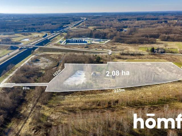 Działka 20 800 m², Borek Wielki